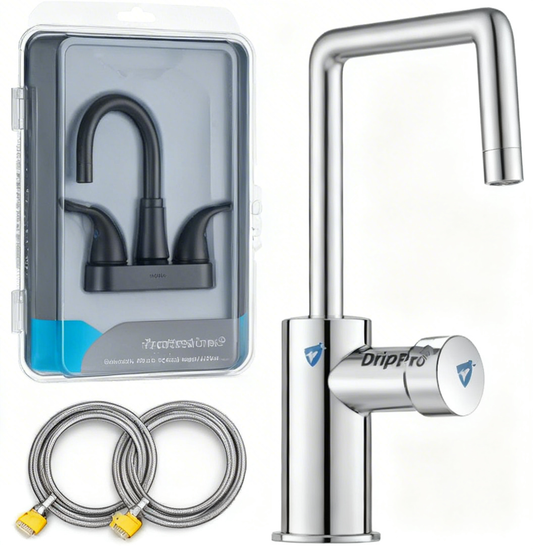 DripPro® No-Drip Kitchen & Bathroom Faucet – End the Late-Night Drip Serenade, Enjoy Splash-Free, Eco-Friendly Water Flow for Every Kitchen & Bath Moment!