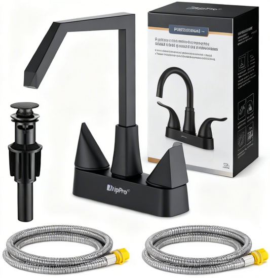 DripPro® FlexSpray Drip-Free Kitchen Faucet: Your Sink’s New BFF – Pull-Down Power, Zero Leaks, Splash-Free Magic for Every Culinary Chore!